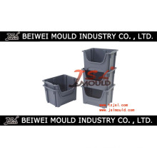 Stacking&Nesting Plastic Bin Injection Mold